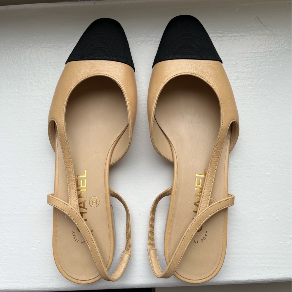 Chanel Classic Sling Backs